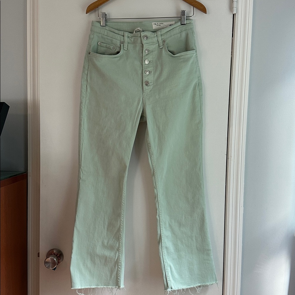 Rag & Bone Casey High-Rise Ankle Flare